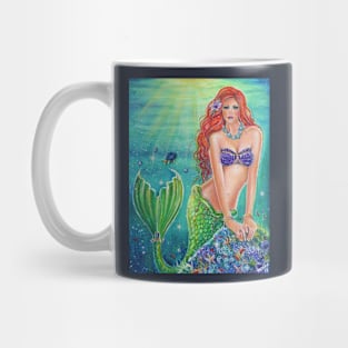 Mermaids world by Renee Lavoie Mug